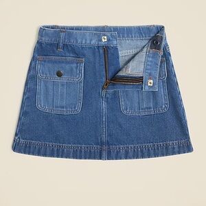 Crewcuts Blue Denim Mini Skirt